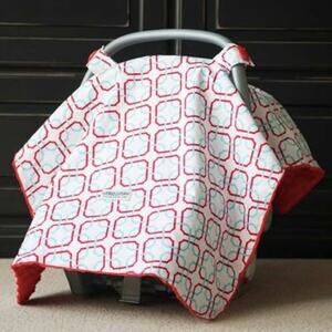 Infant Car seat Tyler Canopy Geometric Red